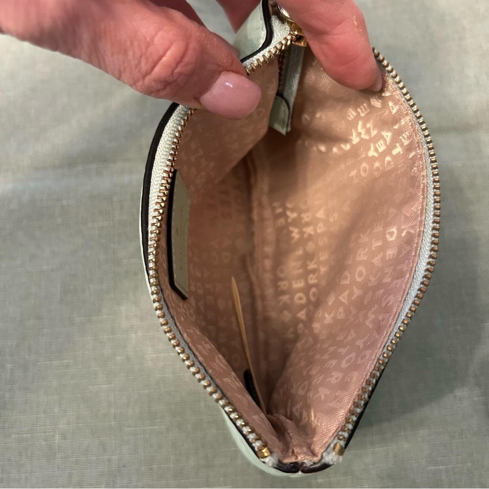 Kate Spade Light Green Wristlet - Picture 6 of 10